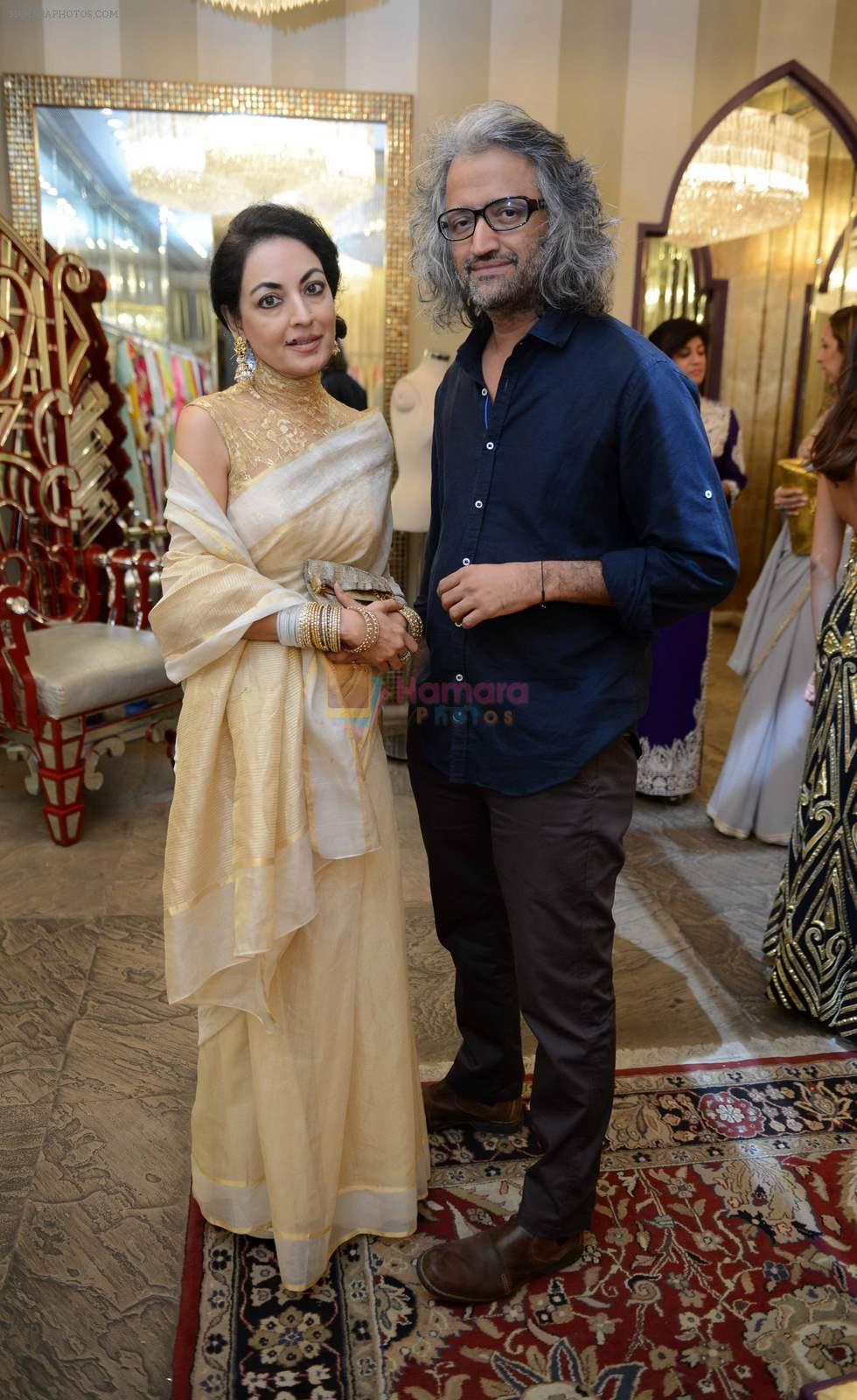 at Abu Jani Sandeep Khosla unveiled their latest collection- VARANASI at the opening of BMW India Bridal Fashion Week on 7th Aug 2015