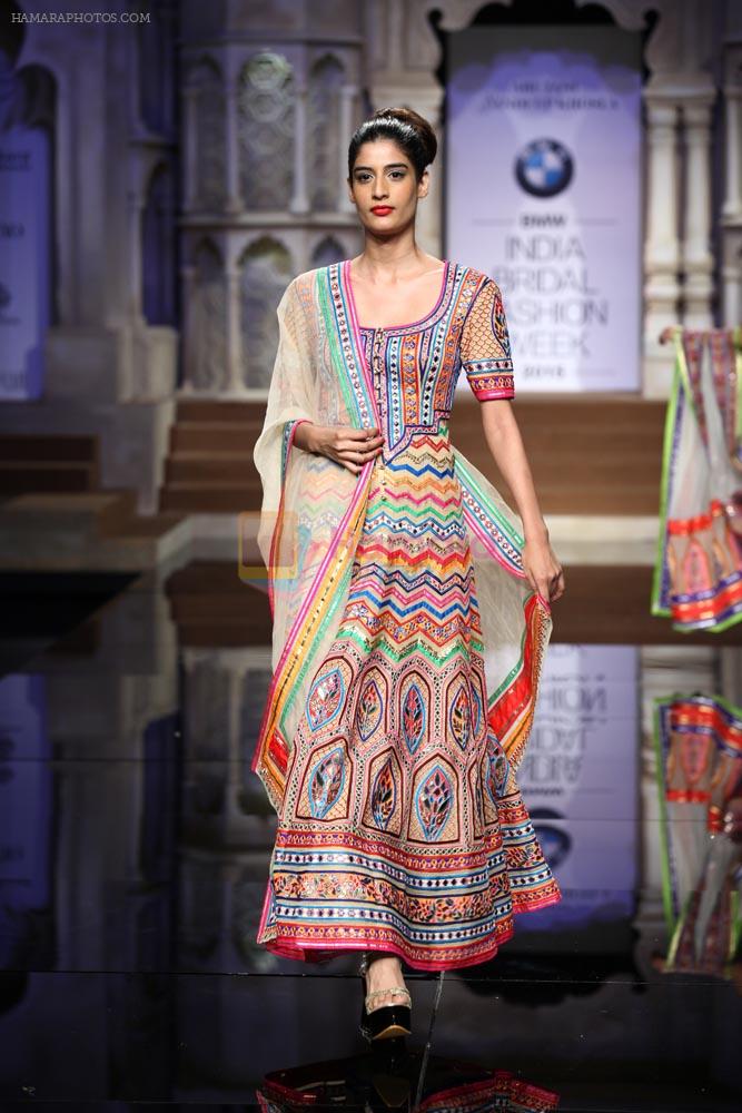 Model walks for abu jani sandeep khosla show in delhi on 7th Aug 2015