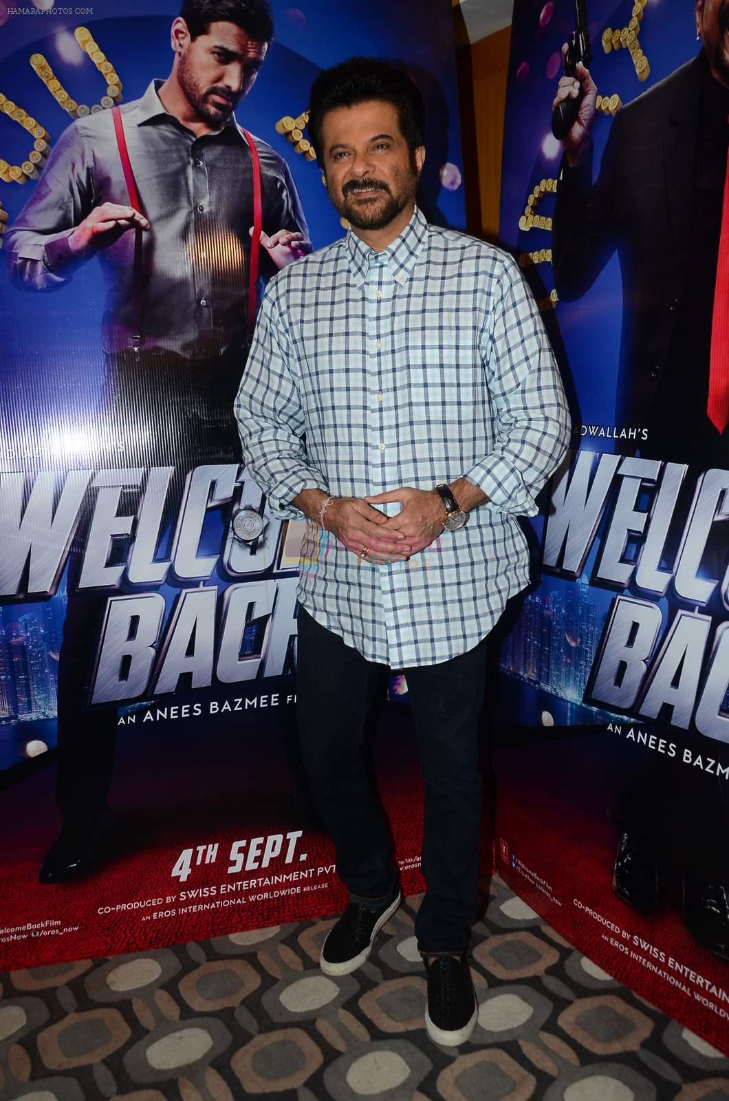 Anil Kapoor promote Welcome Back on 7th Aug 2015