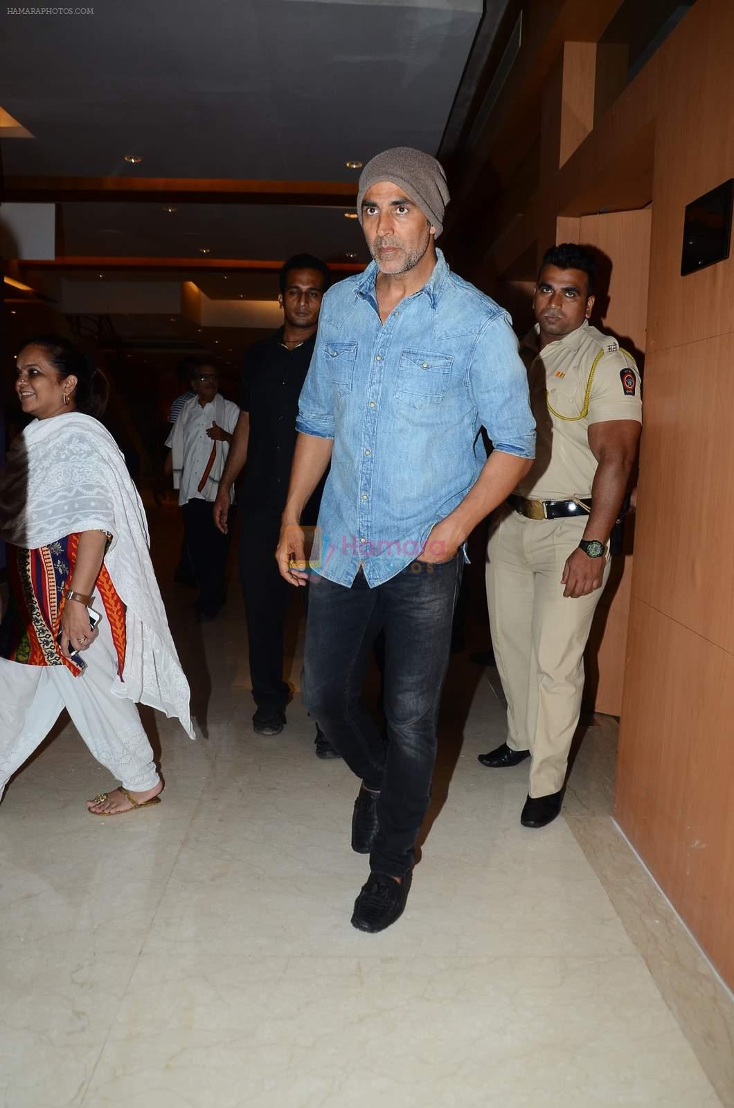 Akshay Kumar at Brothers promotion on 7th Aug 2015