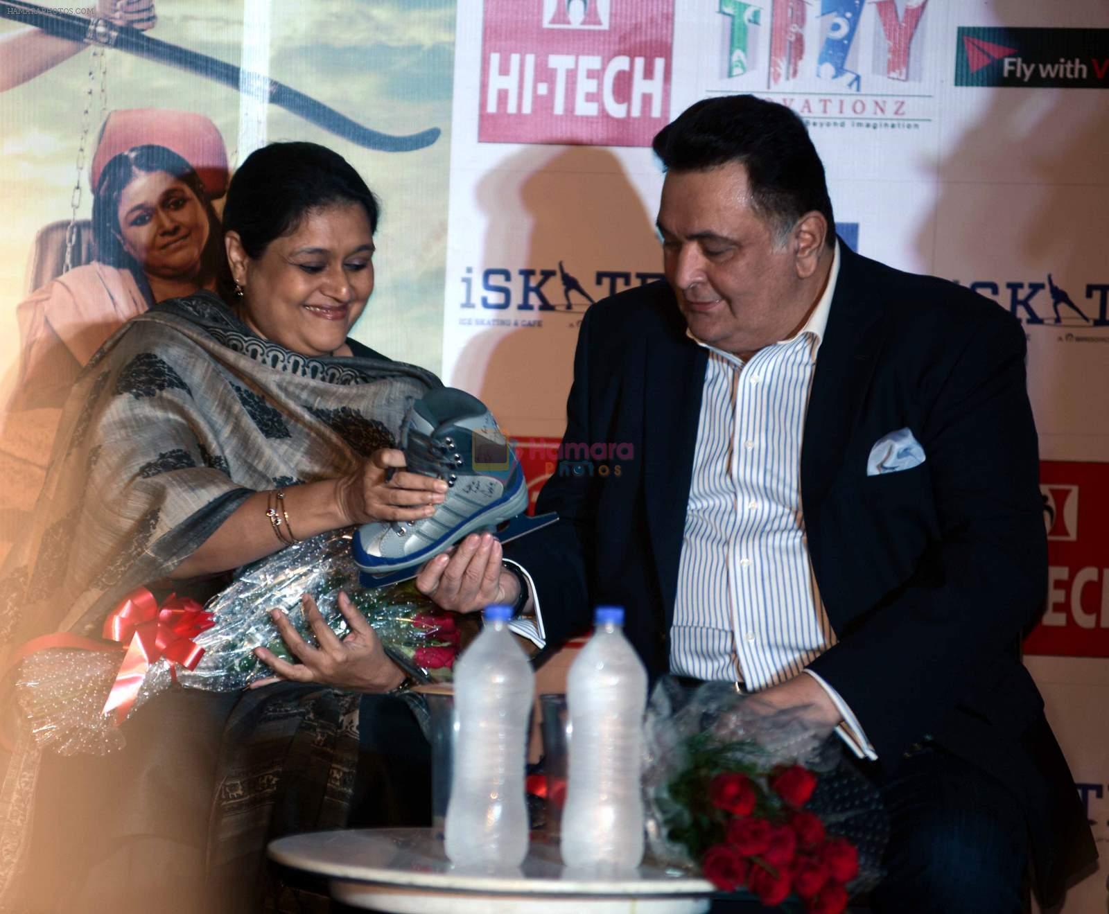 Supriya Pathak, Rishi Kapoor at All is well press meet in Gurgaon on 10th Aug 2015