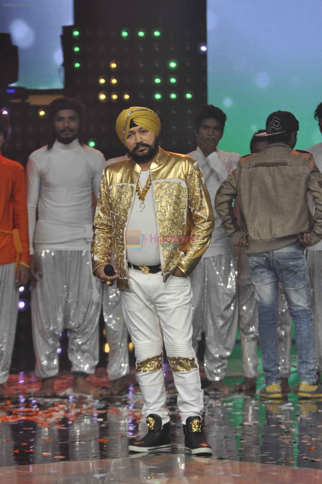 Daler mehndi at Voice of India - Independence day special shoot in R K Studios on 10th Aug 2015