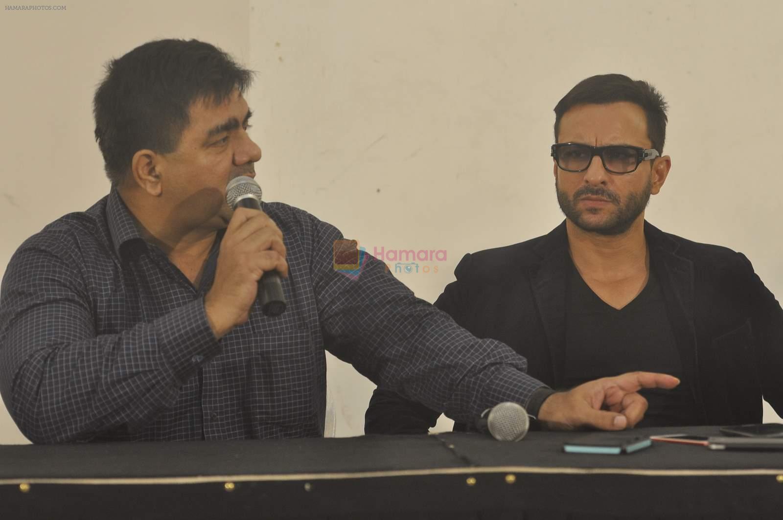 Saif Ali Khan at Phantom Press Conference in Mehboob studios on 11th Aug 2015