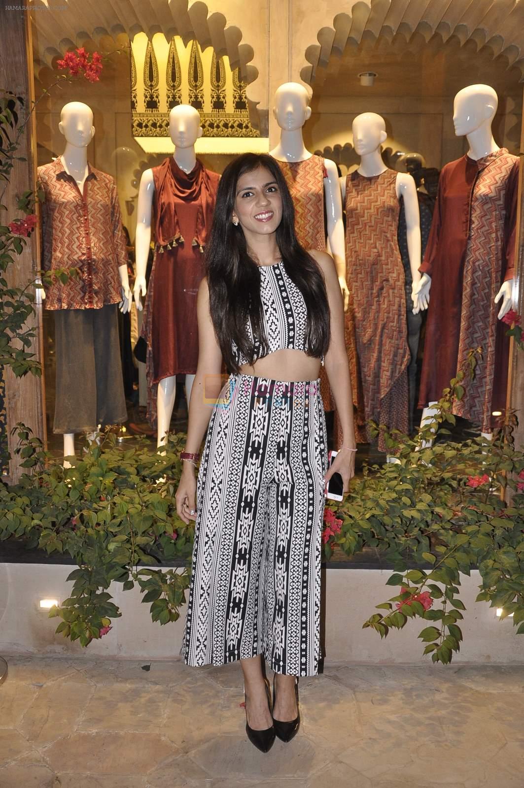 Nishka Lulla at Anita Dongre's Grass Root store launch in Khar on 12th Aug 2015
