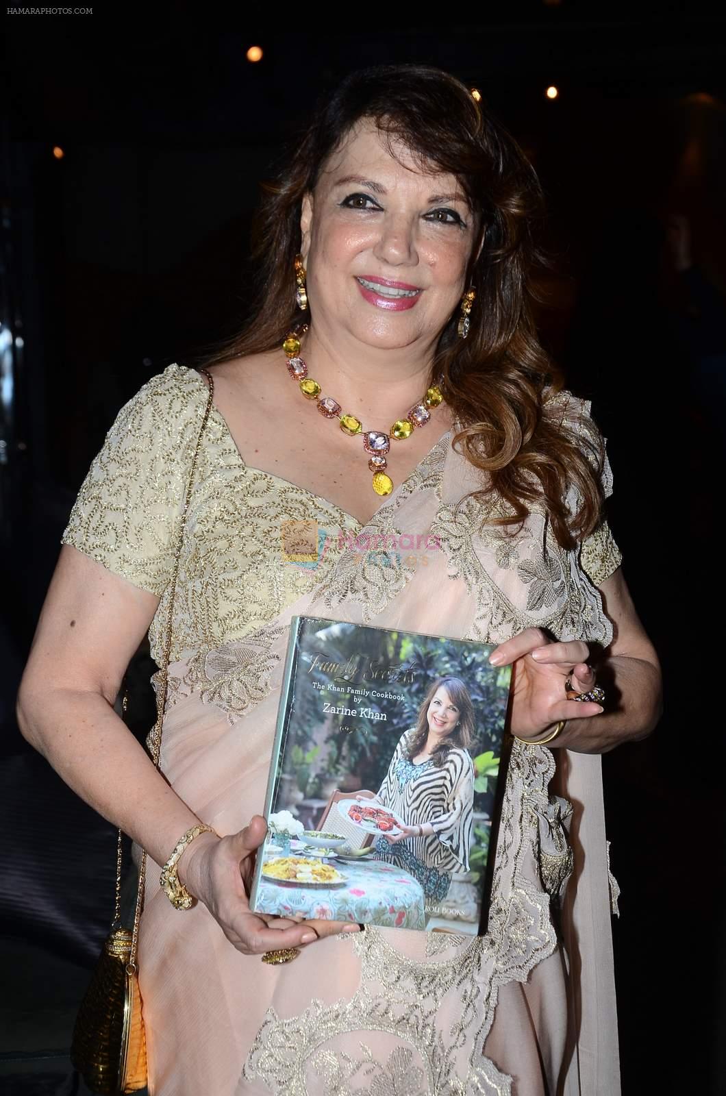 Zarine Khan's The Khan's Family Secret Cookbook book Launch in The Charcoal Project on 12th Aug 2015