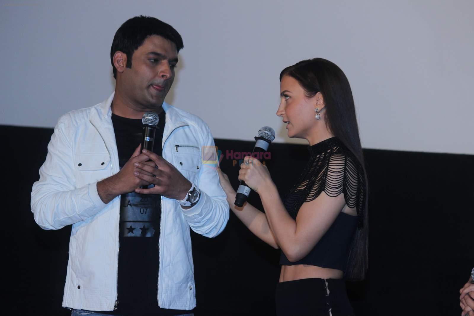 Kapil Sharma, Elli Avram at Kis Kisko Pyaar Karoon Film Launch on 13th Aug 2015