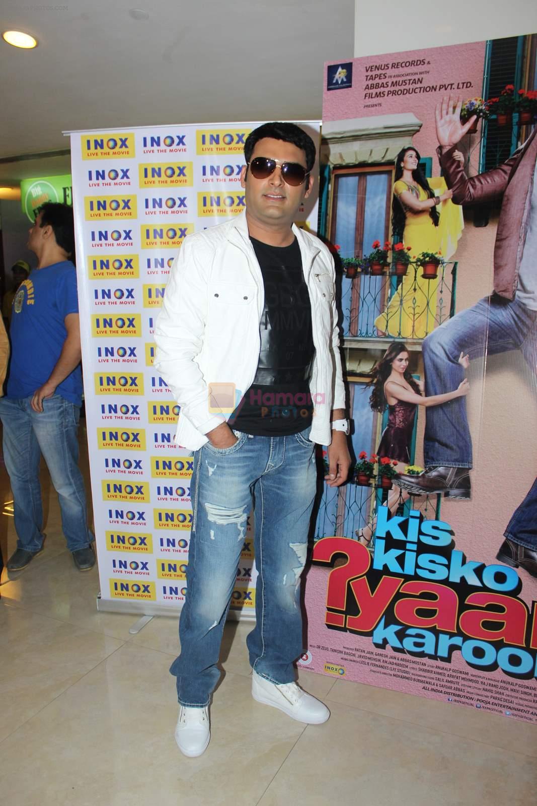 Kapil Sharma at Kis Kisko Pyaar Karoon Film Launch on 13th Aug 2015