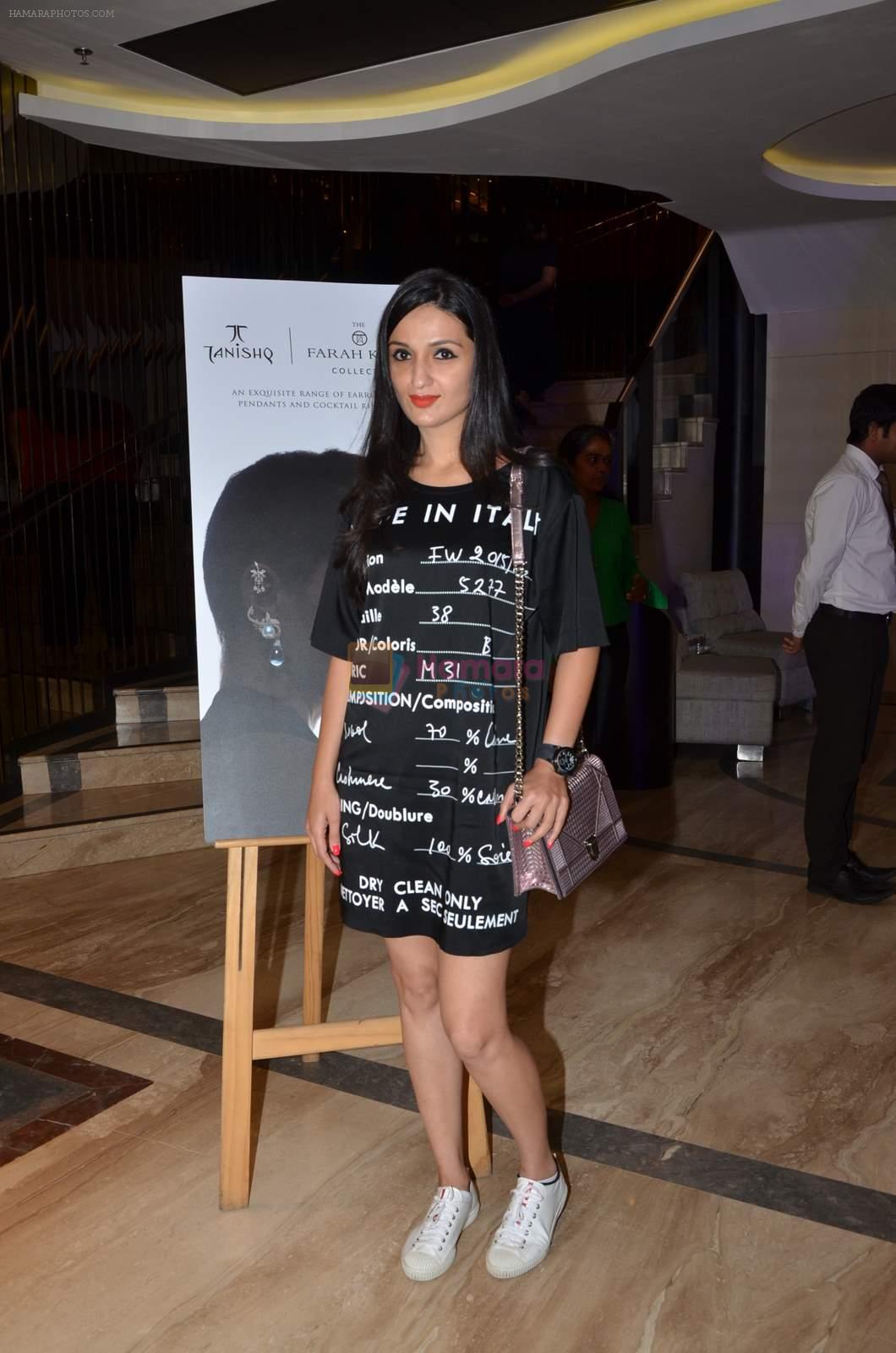 Anu Dewan at Farah Khan Ali's new collection launch with Tanishq in Andheri, Mumbai on 13th Aug 2015