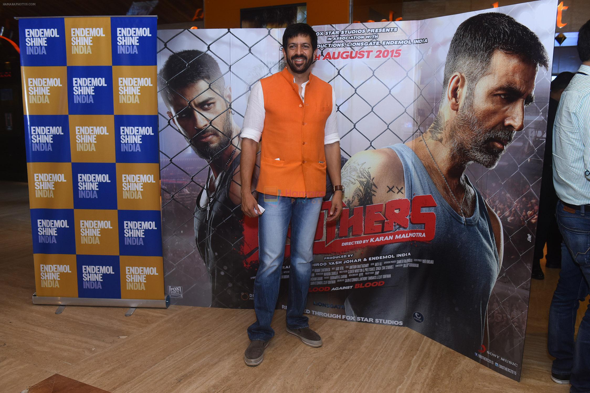 Kabir Khan at Brothers special screening in PVR on 13th Aug 2015