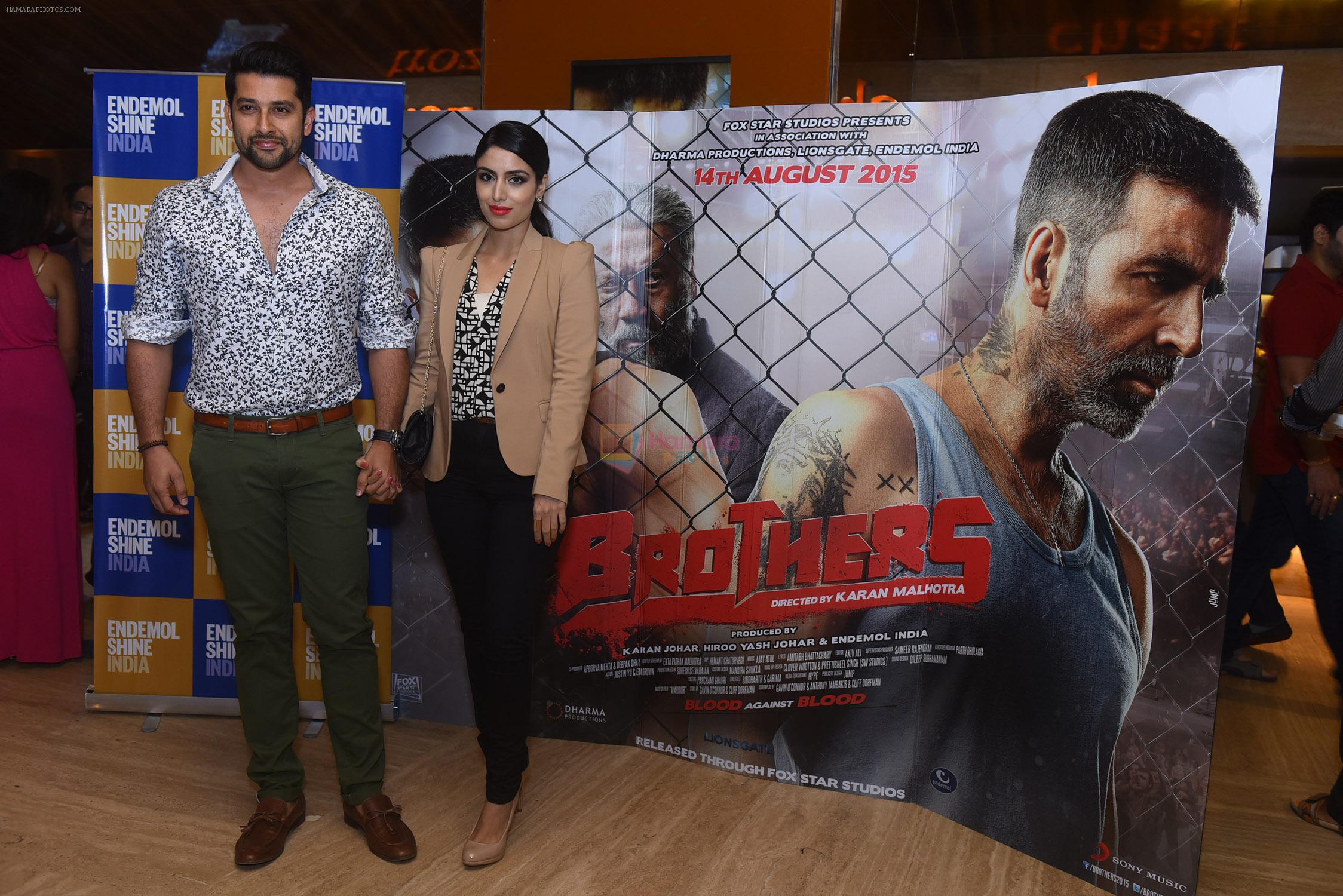 Aftab Shivdasani at Brothers special screening in PVR on 13th Aug 2015