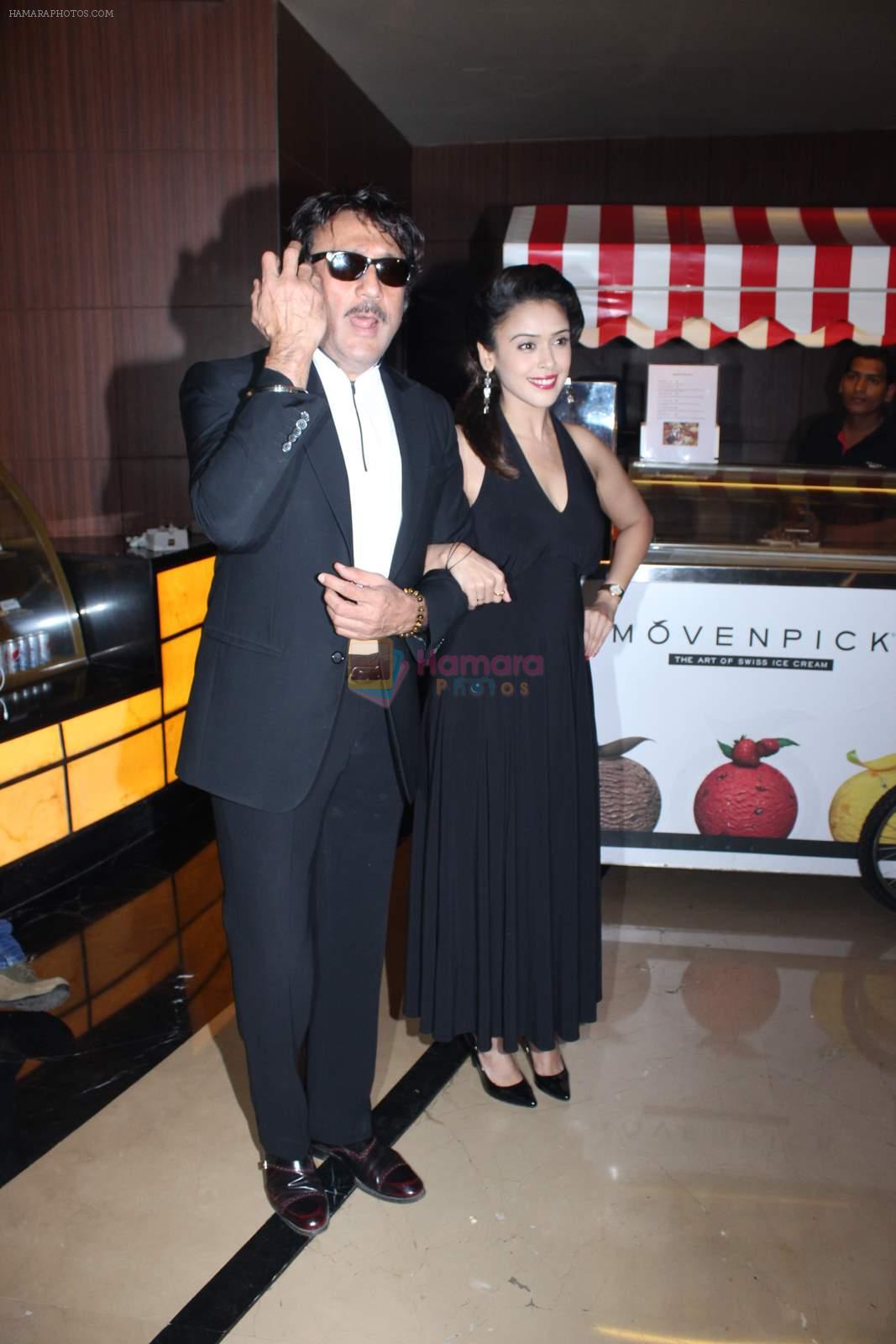 Jackie Shroff, Hrishita Bhatt at Chehere premiere in PVR on 20th Aug 2015
