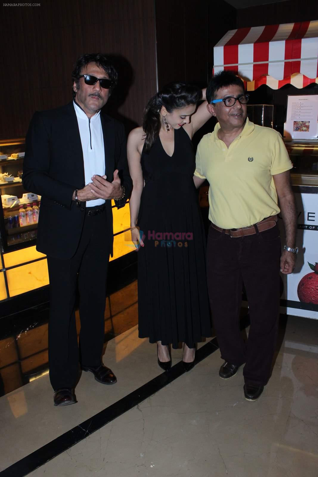 Jackie Shroff, Hrishita Bhatt, Rohit Kaushik at Chehere premiere in PVR on 20th Aug 2015