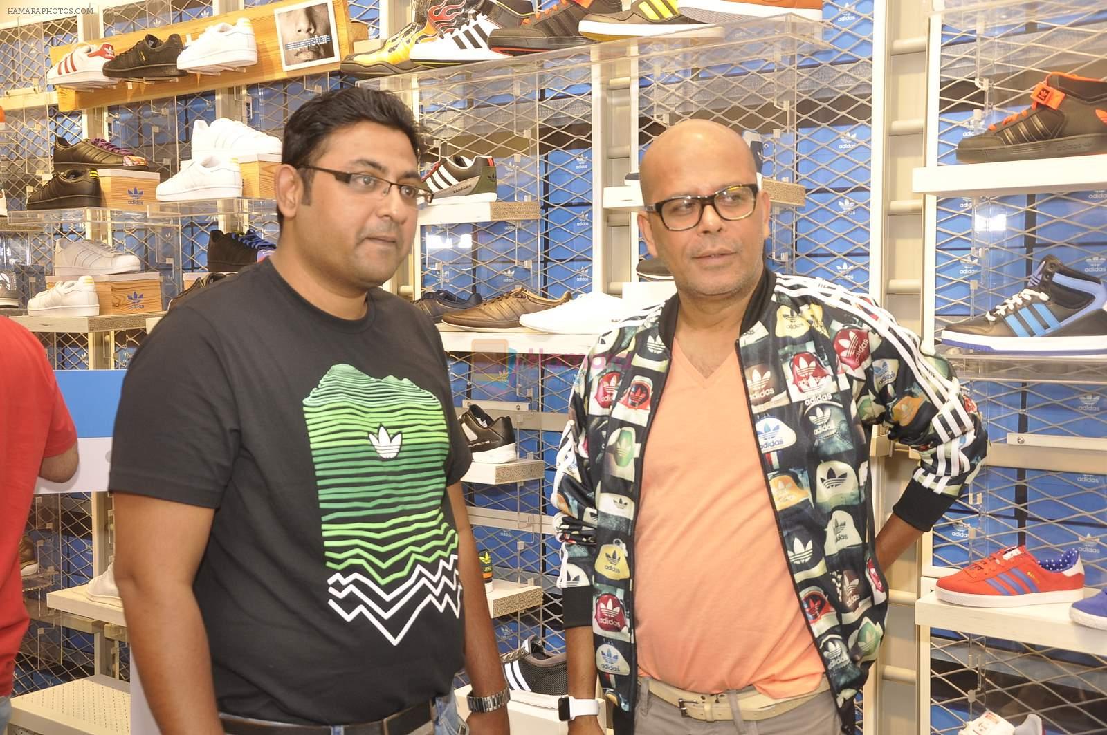 Narendra Kumar Ahmed at special edition of adidas shoe lottery in Linking Road on 22nd Aug 2015