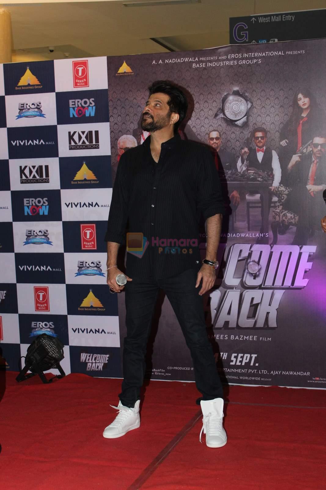 Anil Kapoor at Welcome back promotions in Thane, Mumbai on 23rd Aug 2015
