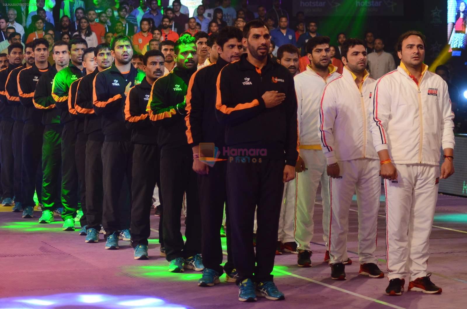 at Pro Kabaddi finals in NSCI on 23rd Aug 2015