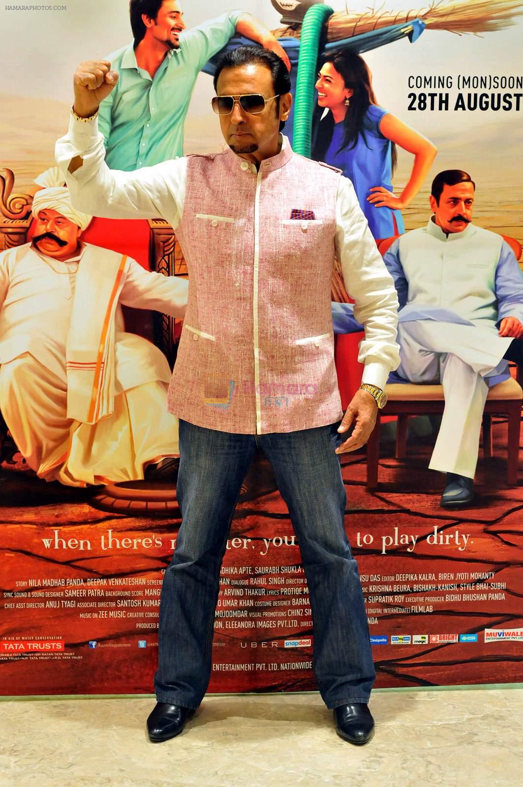 Gulshan Grover at Kaun Kitney Paani Mein Delhi promotions on 25th Aug 2015
