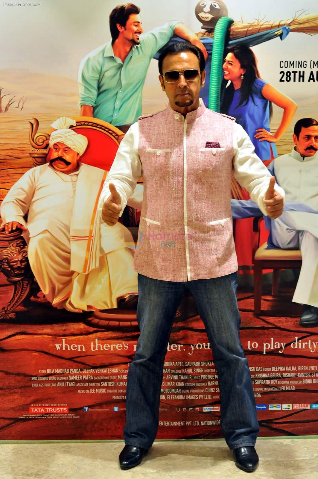 Gulshan Grover at Kaun Kitney Paani Mein Delhi promotions on 25th Aug 2015