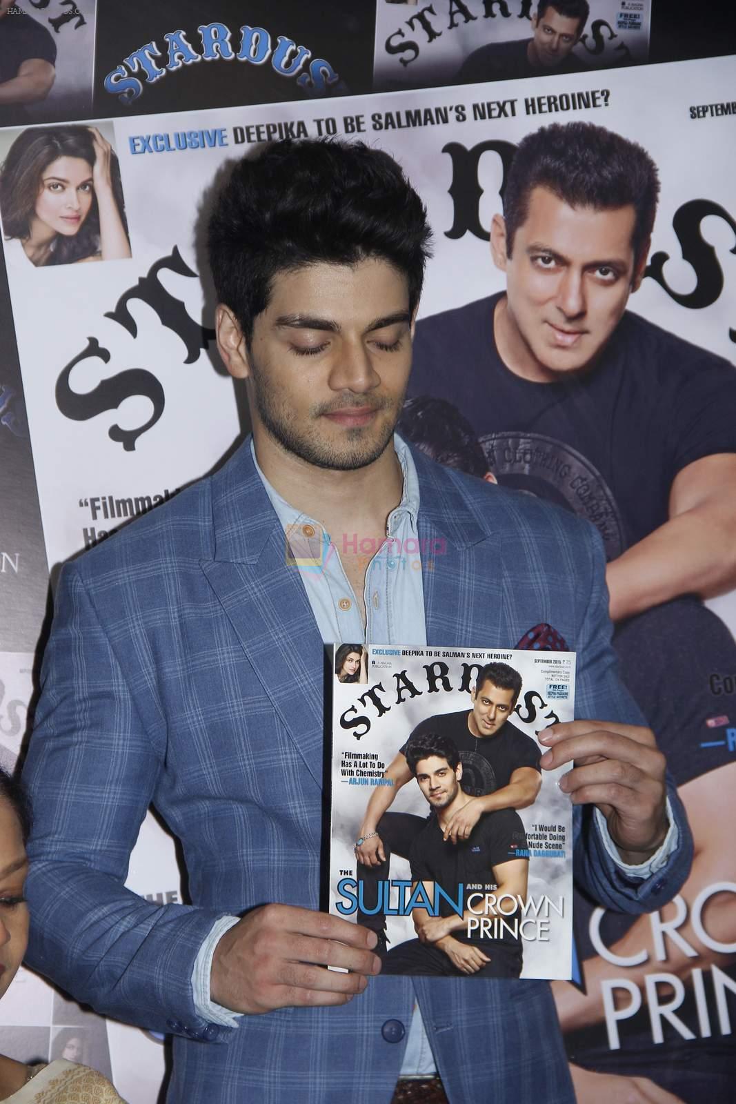 Sooraj pancholi at stardust cover launch in Mumbai on 26th Aug 2015