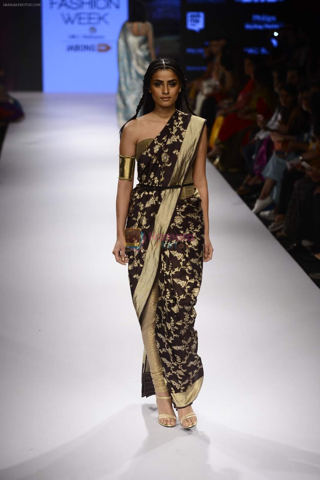 Model walks for Ritu Kumar Show on day 2 of lifw on 27th Aug 2015