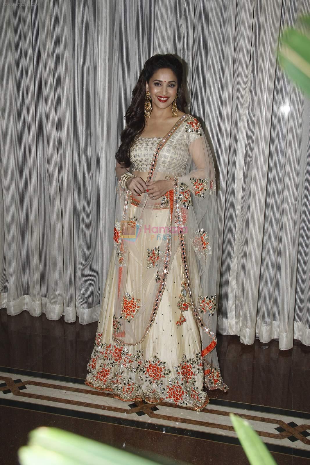 Madhuri Dixit at vivek oberoi's charity event in Mumbai on 29th Aug 2015