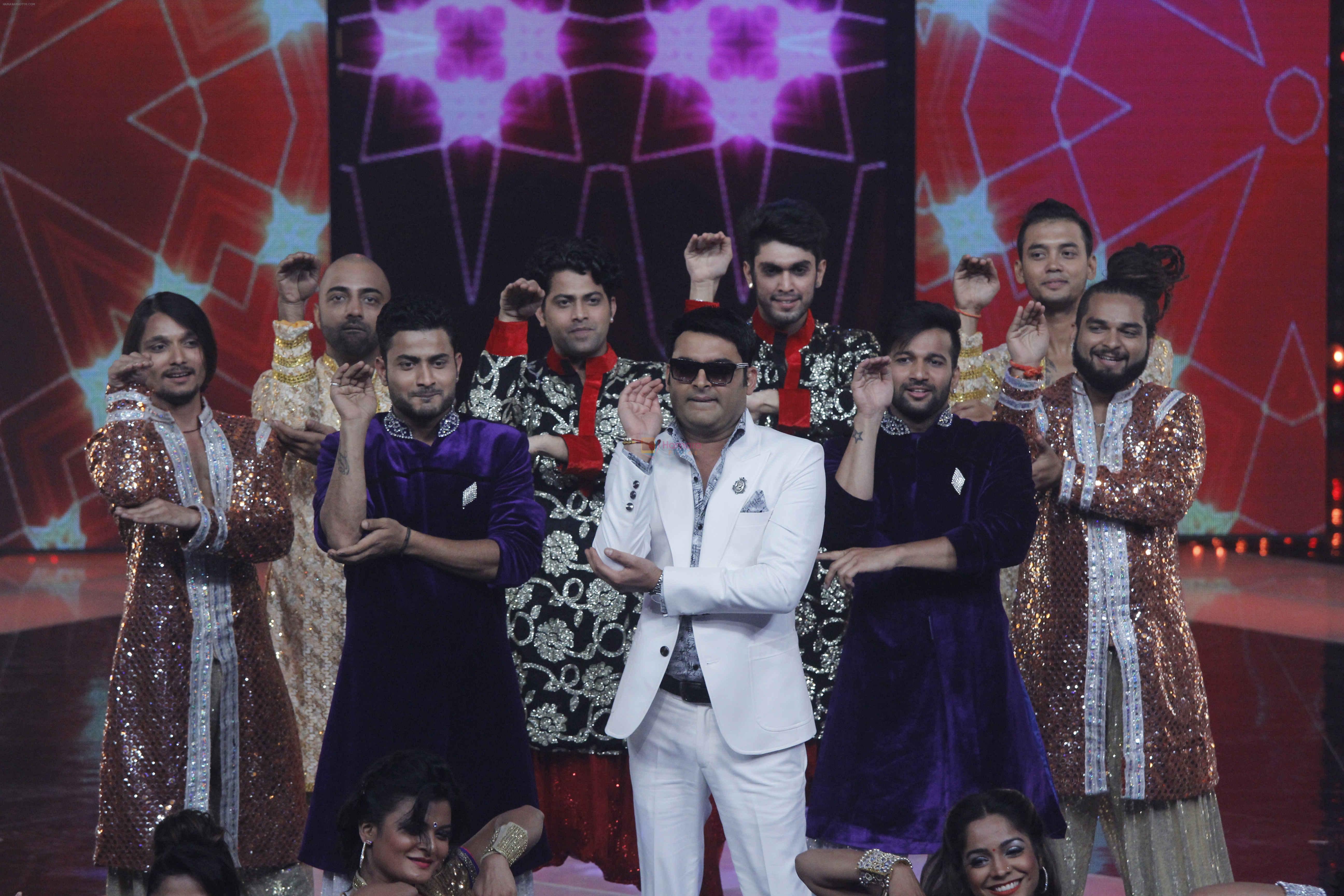 Kapil Sharma on the sets of &TV's The Voice India