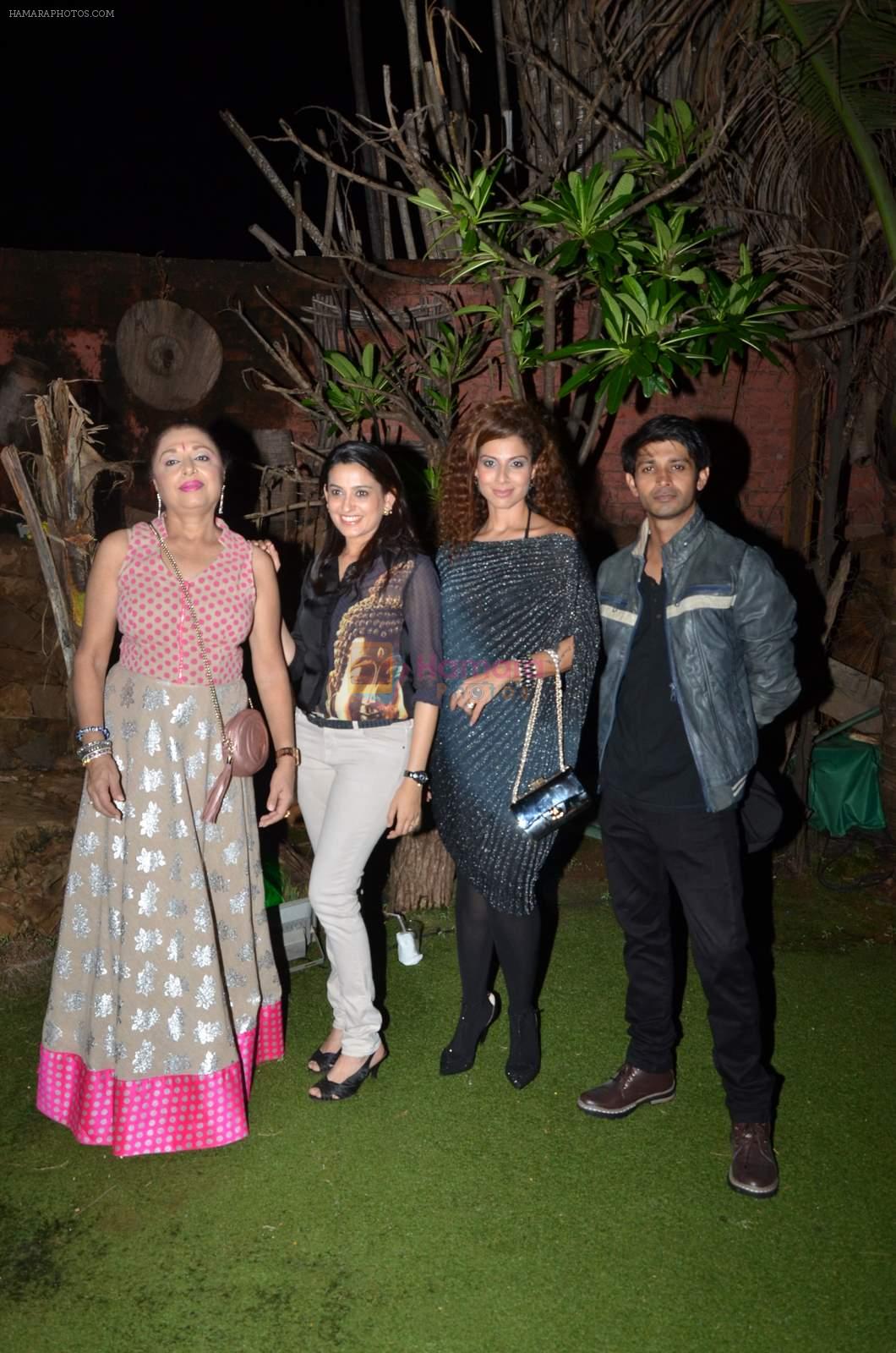 Anita Kanwal, Smita Bansal, Tanaaz Currim at TV party of Zindagi Abhi Baki Hain Mere Ghost in Kinos on 31st Aug 2015