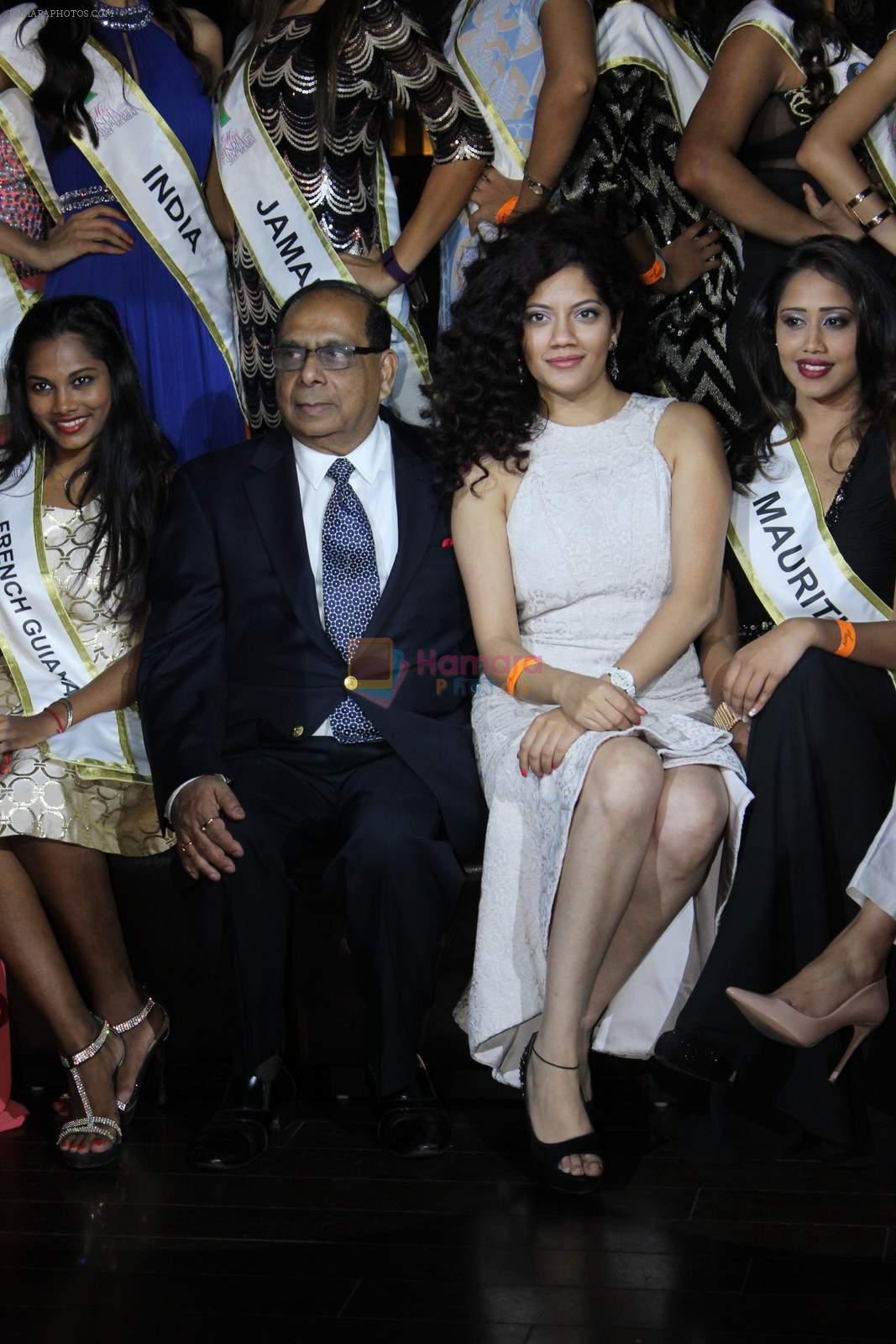 at Miss India Worldwide Bash in Lalit on 31st Aug 2015
