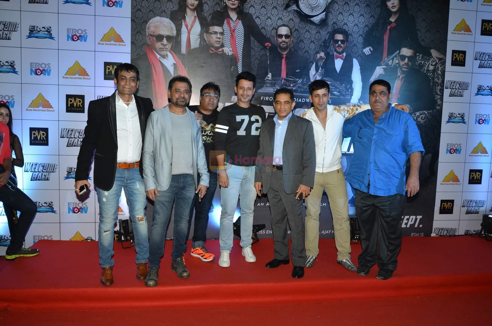 Anees Bazmee at welcome back premiere in Mumbai on 3rd  Sept 2015