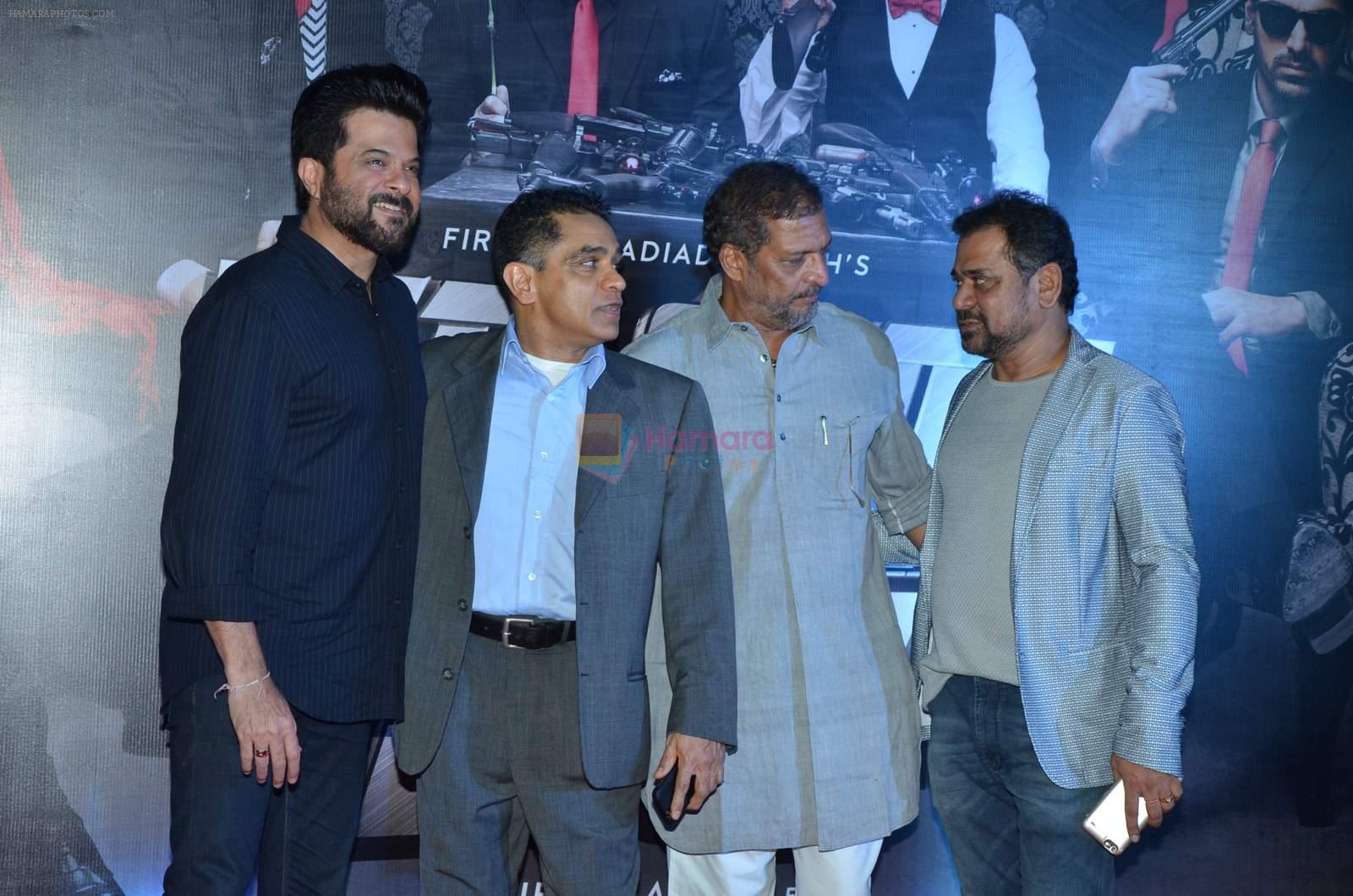 Anil Kapoor, Nana Patekar, Anees Bazmee, Firoz Nadiadwala at welcome back premiere in Mumbai on 3rd  Sept 2015