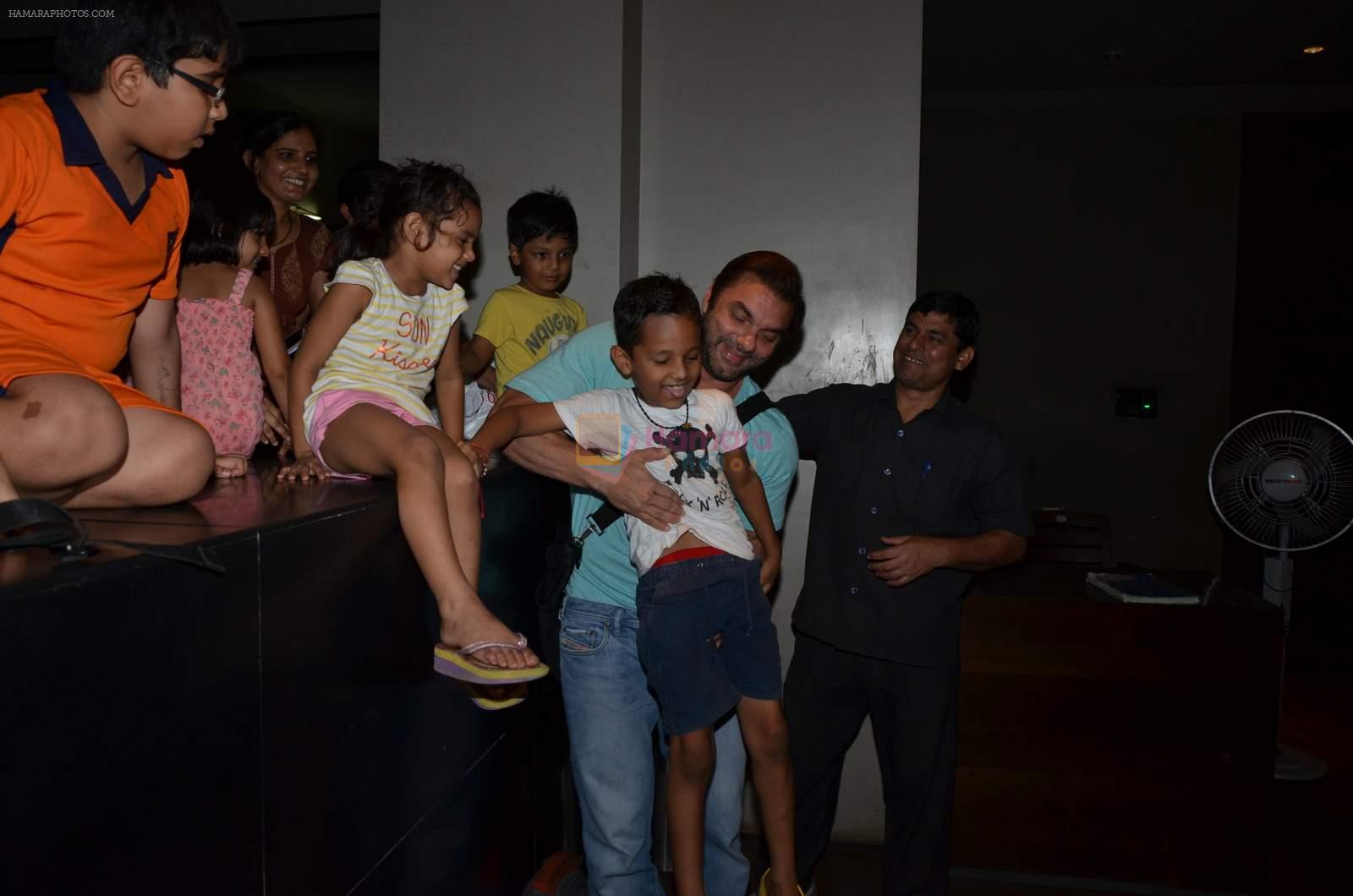 Sohail Khan at Welcome Back 2 screening in Lightbox on 4th Sept 2015