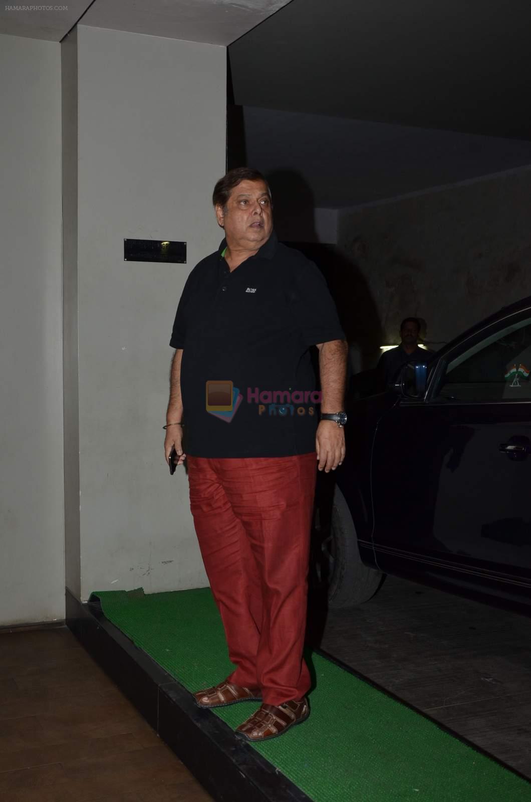 David Dhawan at Welcome Back 2 screening in Lightbox on 4th Sept 2015