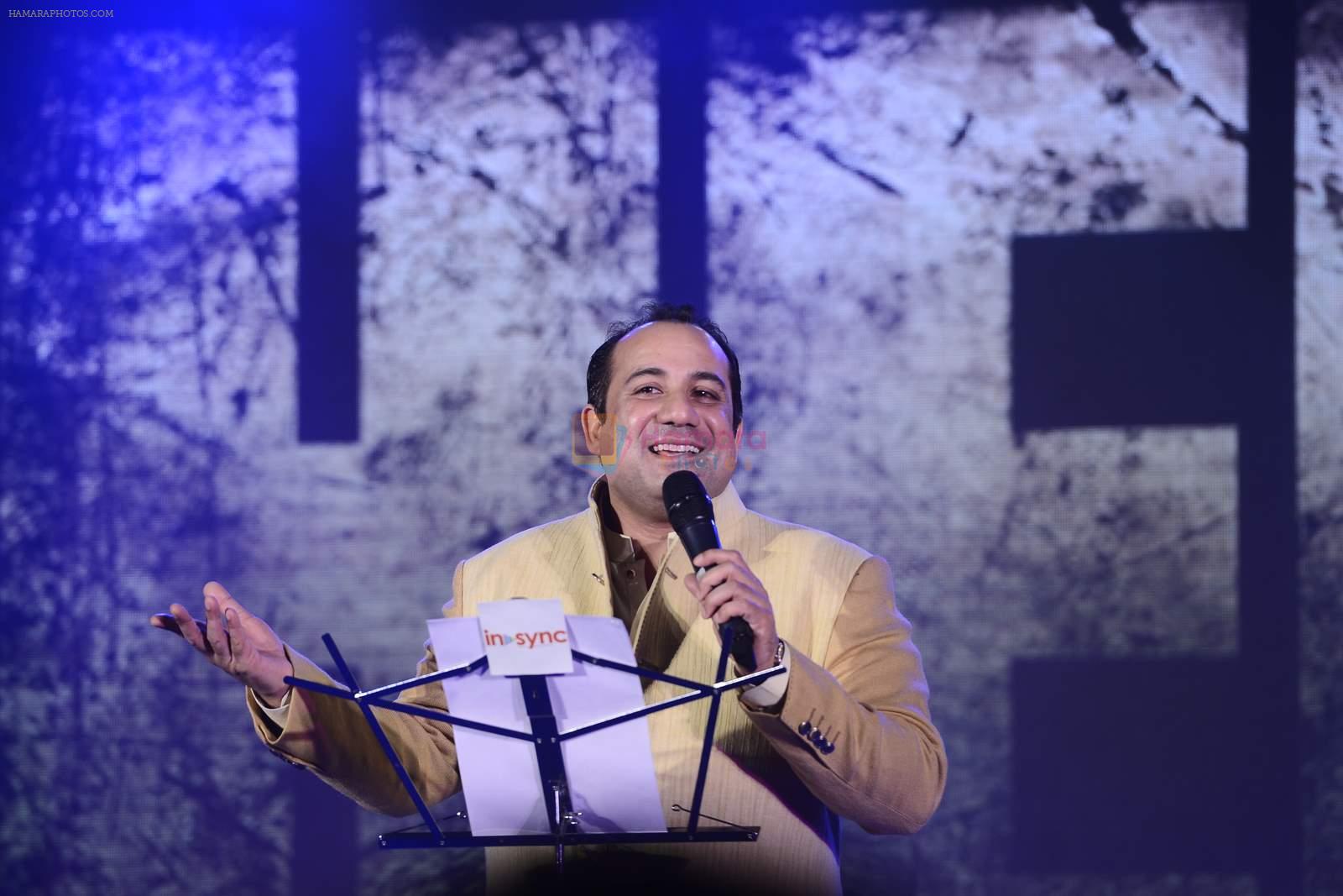 Rahat Fateh Ali Khan at Hero music launch in Taj Lands End on 6th Sept 2015
