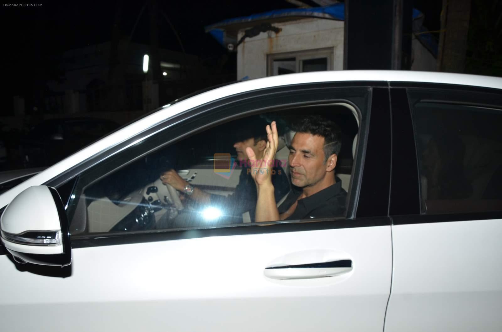 Akshay Kumar snapped on the occasion of his bday on 8th Sept 2015