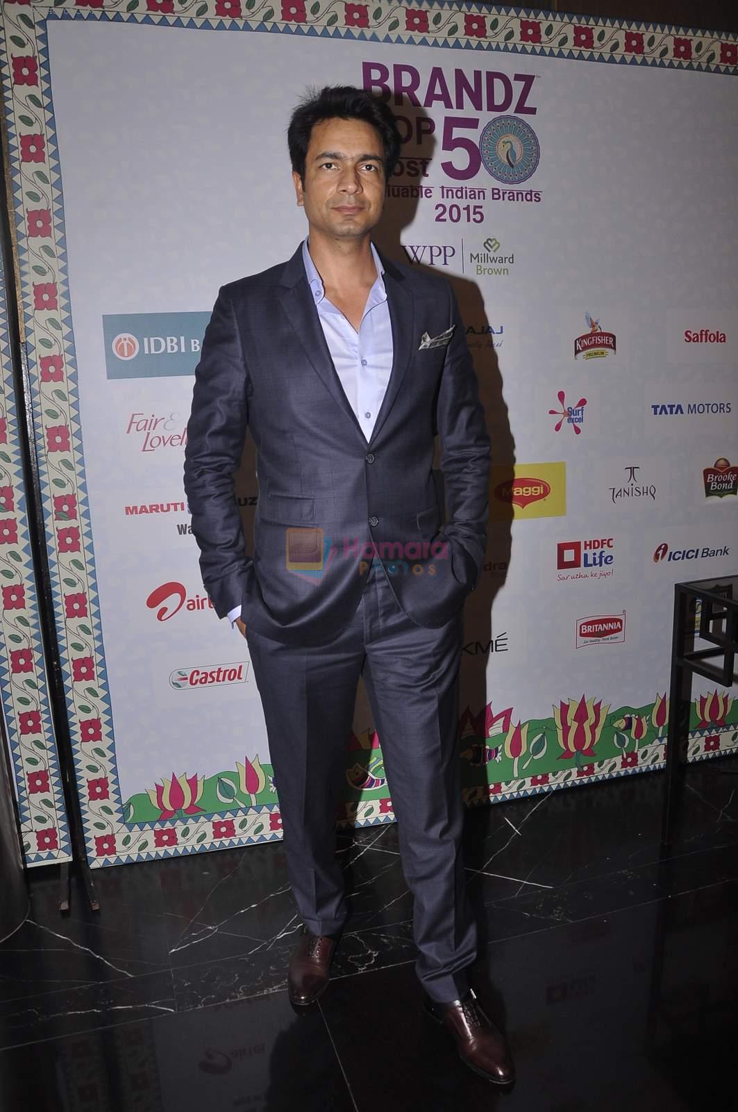 Rahul Sharma at Top brands event in palladium, Mumbai on 9th Sept 2015