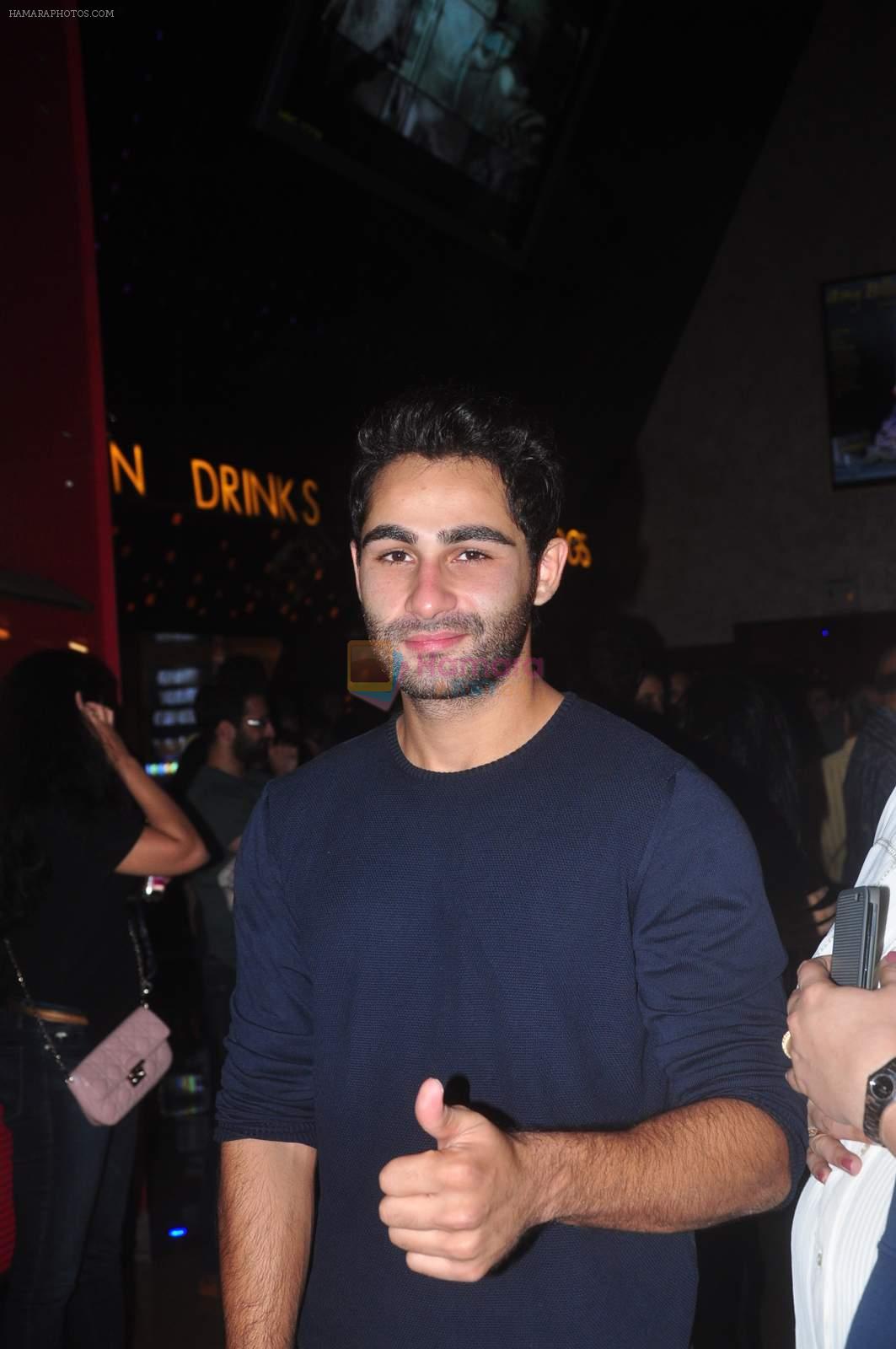 Armaan Jain at Hero screening hosted by Sunil and Mana Shetty in PVR on 10th Sept 2015