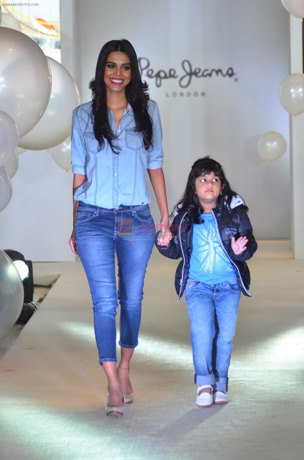 at Pepe Jeans kids wear launch in Mumbai on 10th Sept 2015