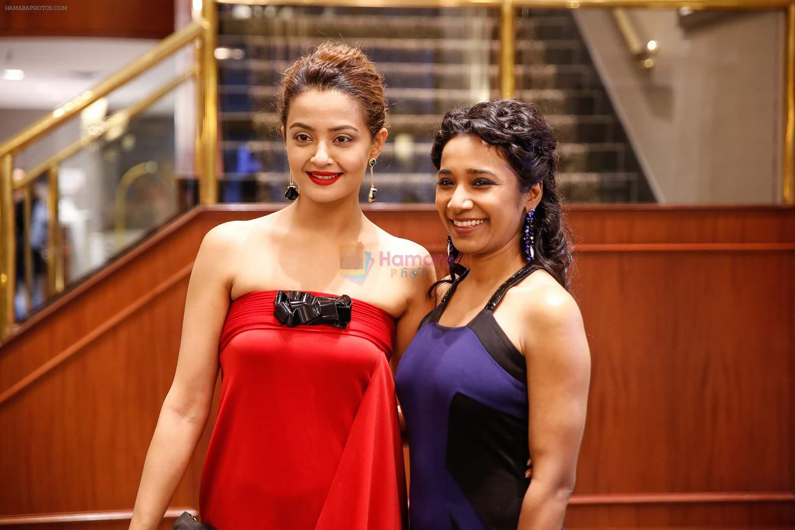 Surveen Chawla, Tannishtha Chatterjee at Parched premiere at TIFF 2015 on 14th Sept 2015
