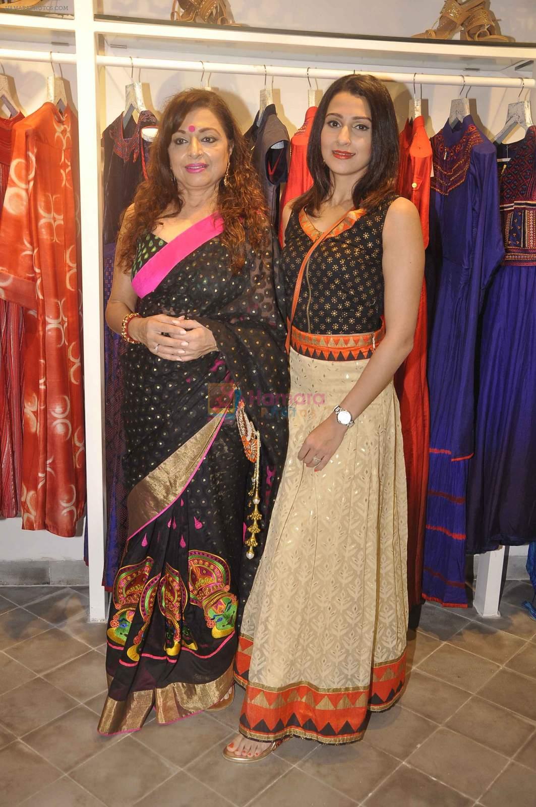Pooja Kanwal, Anita Kanwal at Kashish store launch in Huges Road on 15th Sept 2015