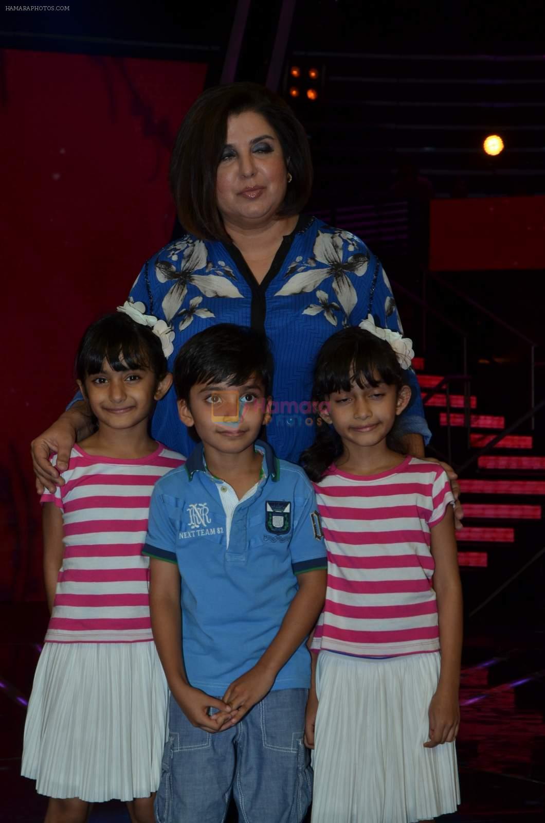 Farah Khan at Indian Idol episode special in Filmcity on 15th Sept 2015