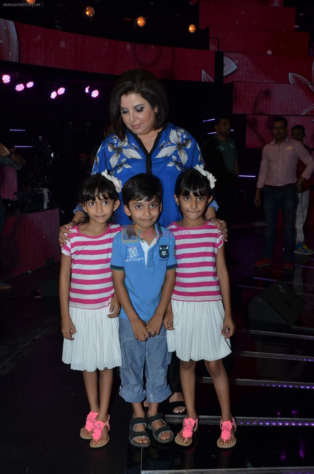 Farah Khan at Indian Idol episode special in Filmcity on 15th Sept 2015