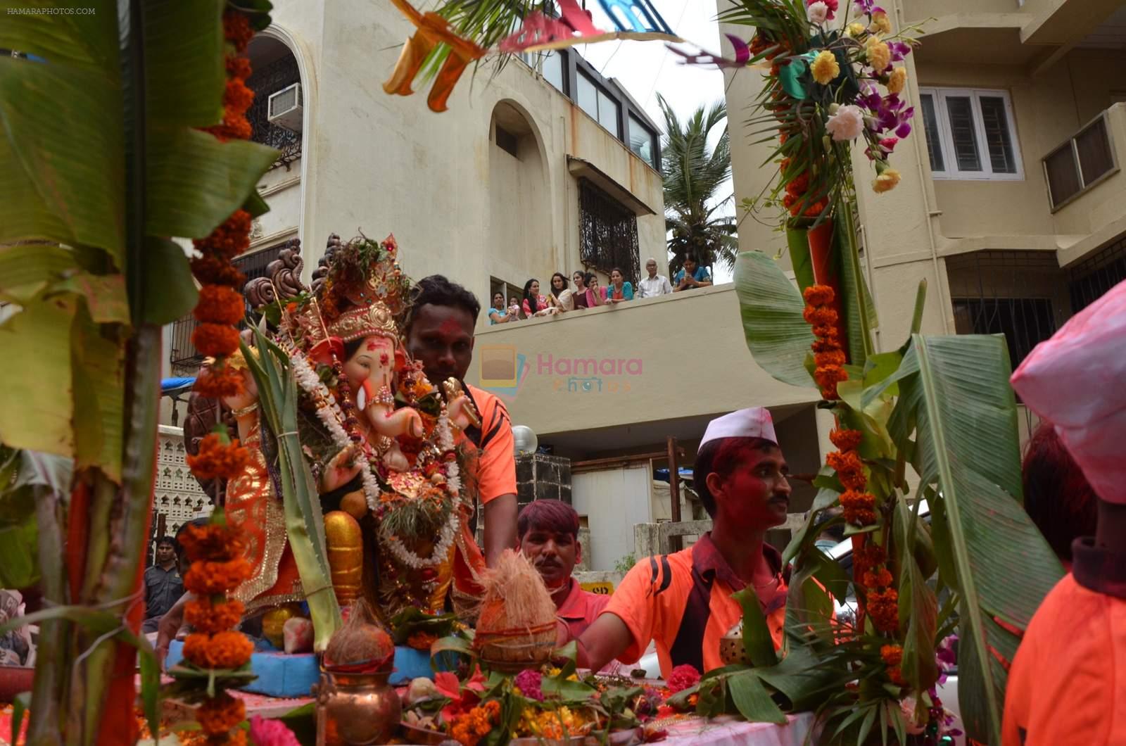 Shraddha Kapoor's Ganpati celebrations on 18th Sept 2015