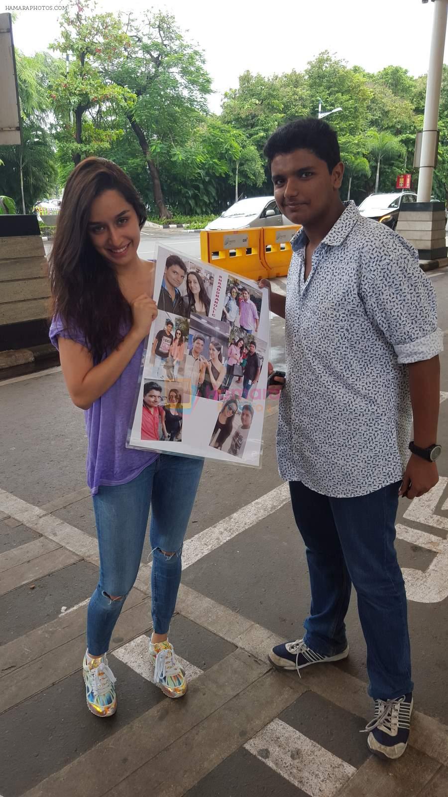 Shraddha Kapoor meets her biggest fan on 20th Sept 2015