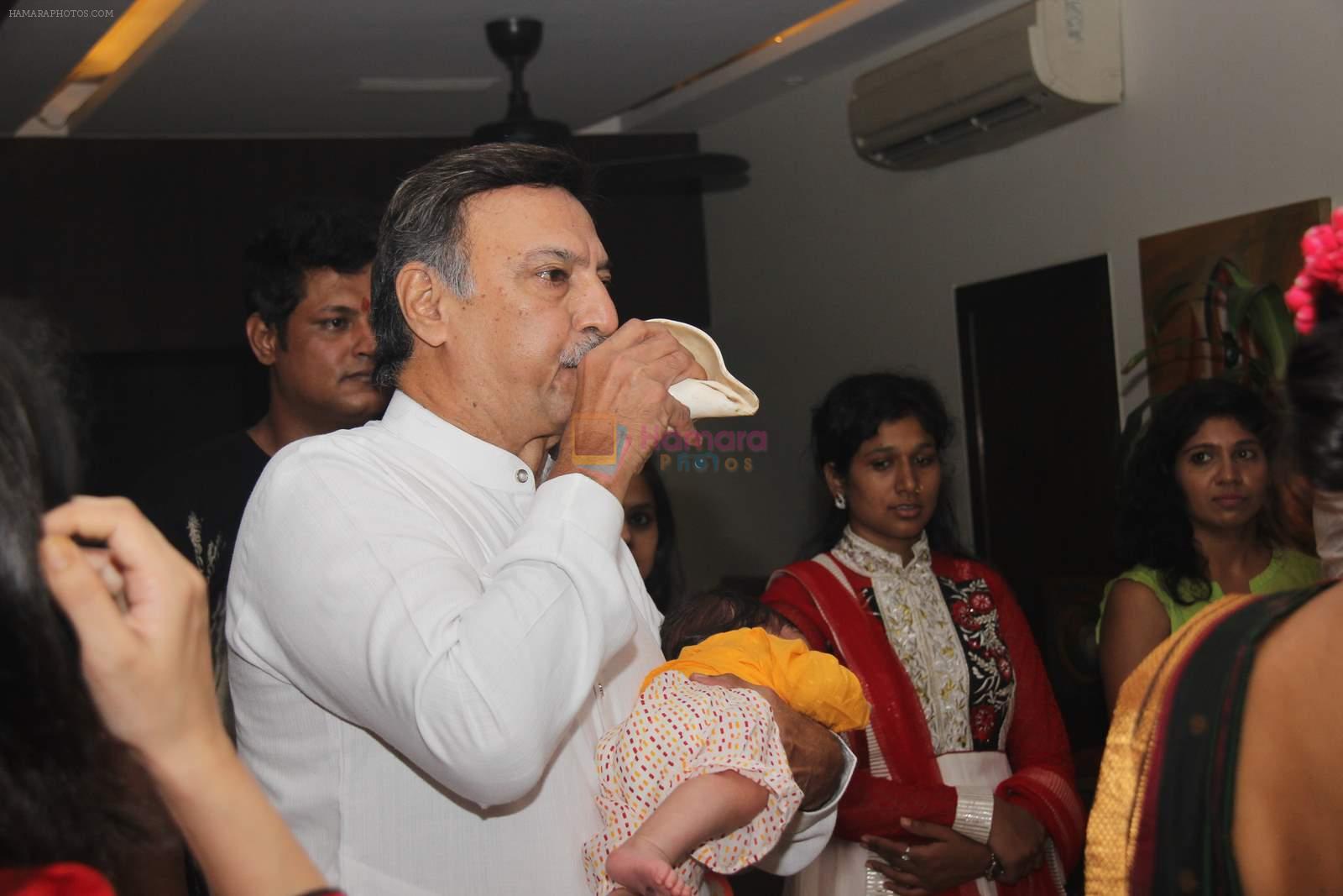 Vivek Oberoi's ganpati Visarjan on 21st Sept 2015