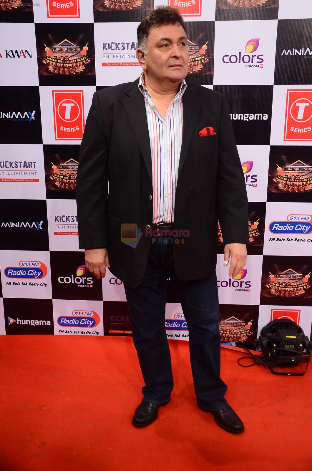 Rishi Kapoor at Gulshan Kumar Tribute in Filmcity on 22nd Sept 2015