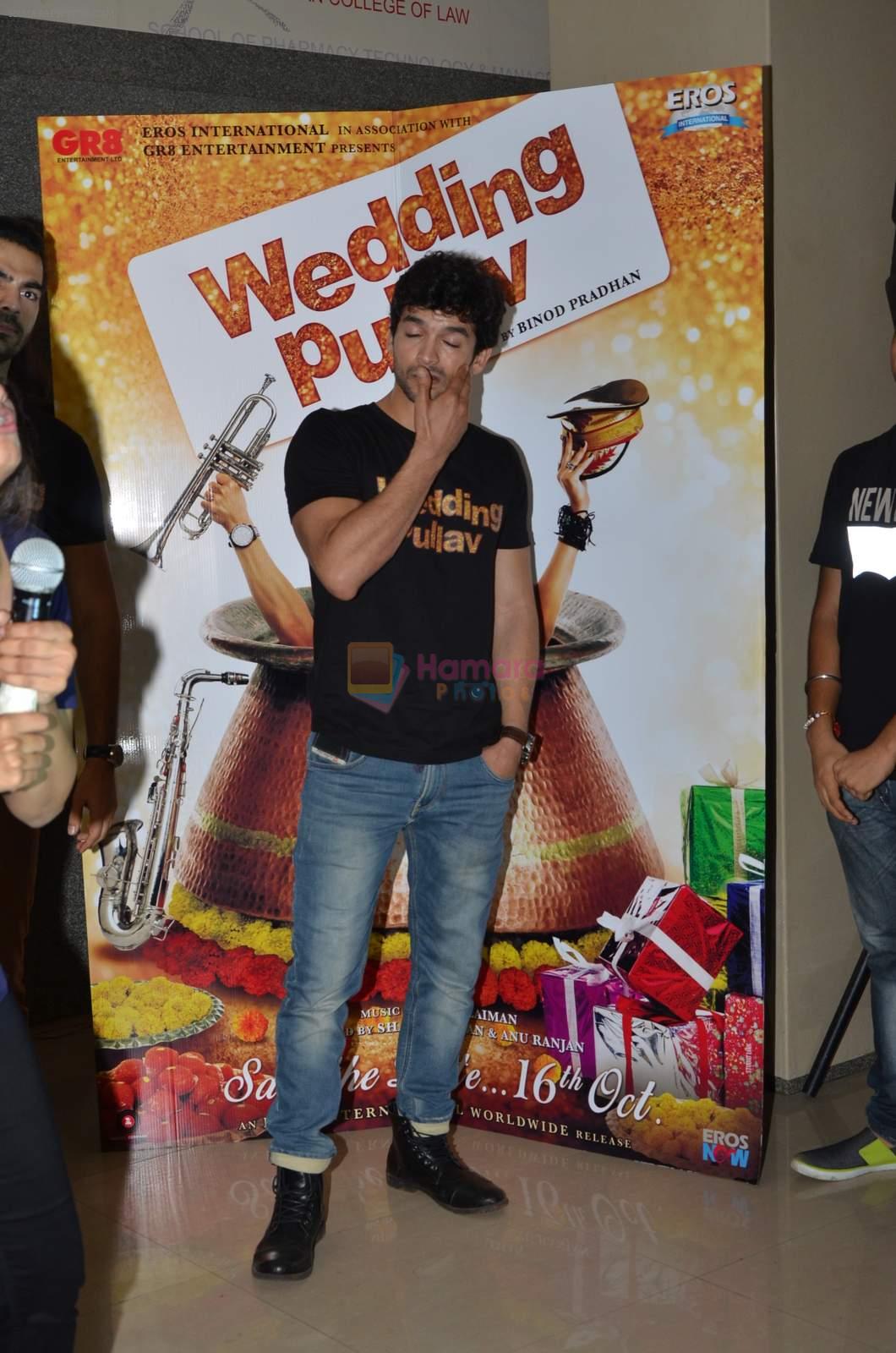 Diganth at wedding Pullav promotions at Law college in Vile parle on 22nd Sept 2015
