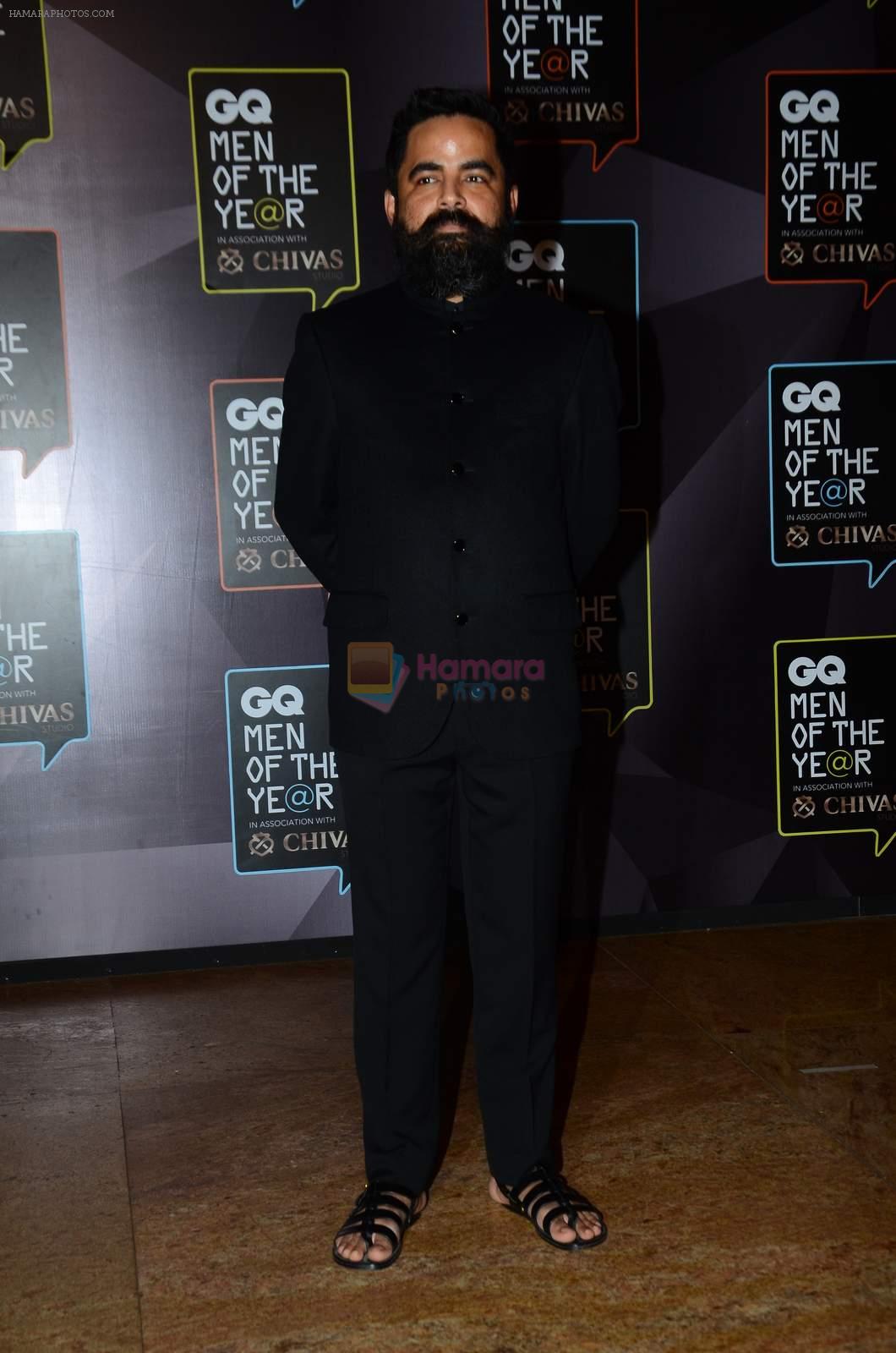 Sabyasachi Mukherjee at GQ men of the year 2015 on 26th Sept 2015