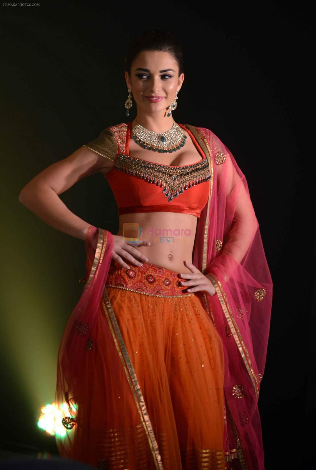 Amy Jackson at JJ Valaya Singh in Bling fashion show on 28th Sept  2015