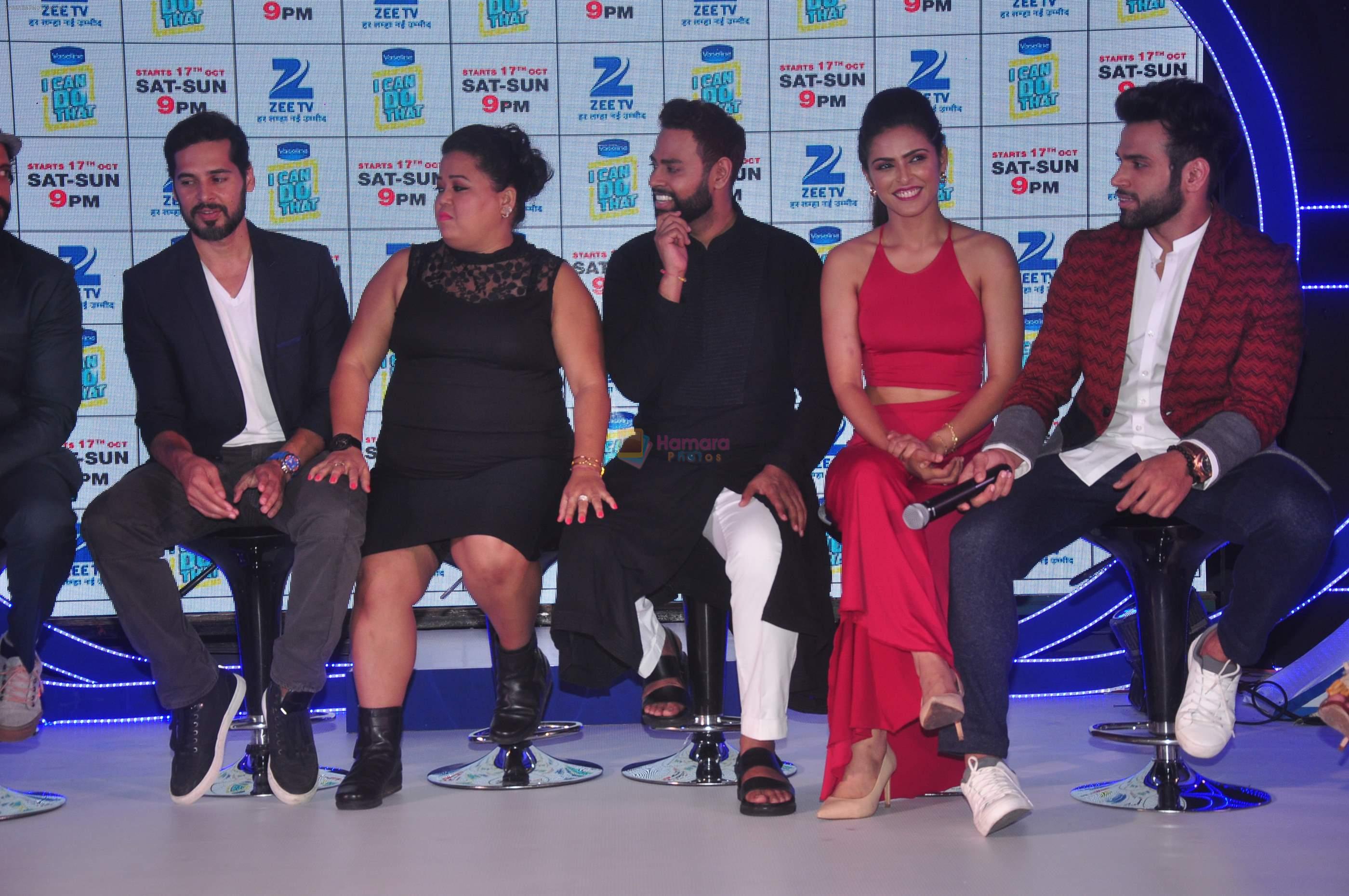 Dino Morea at Zee Tv launches its new show I Can Do It with Farhan and Gauhar at Marriott on 30th Sept 2015