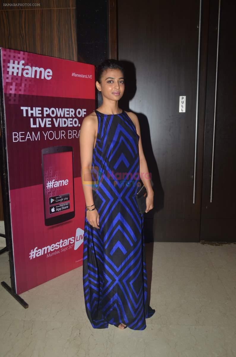 Radhika Apte at Fame Digital launches Famestars Live in Novotel on 30th Sept 2015