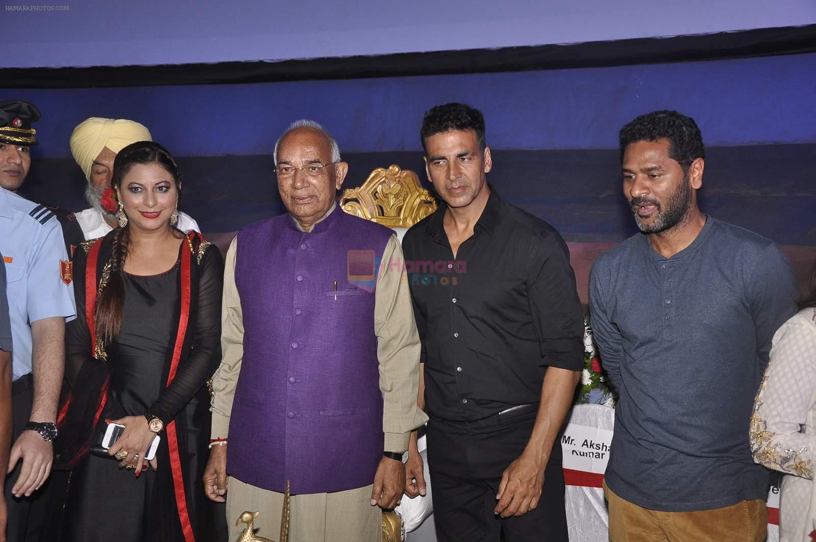 Akshay Kumar, Prabhu Deva at Singh is Bling screening hosted by Bawas in Chandan on 1st Oct 2015